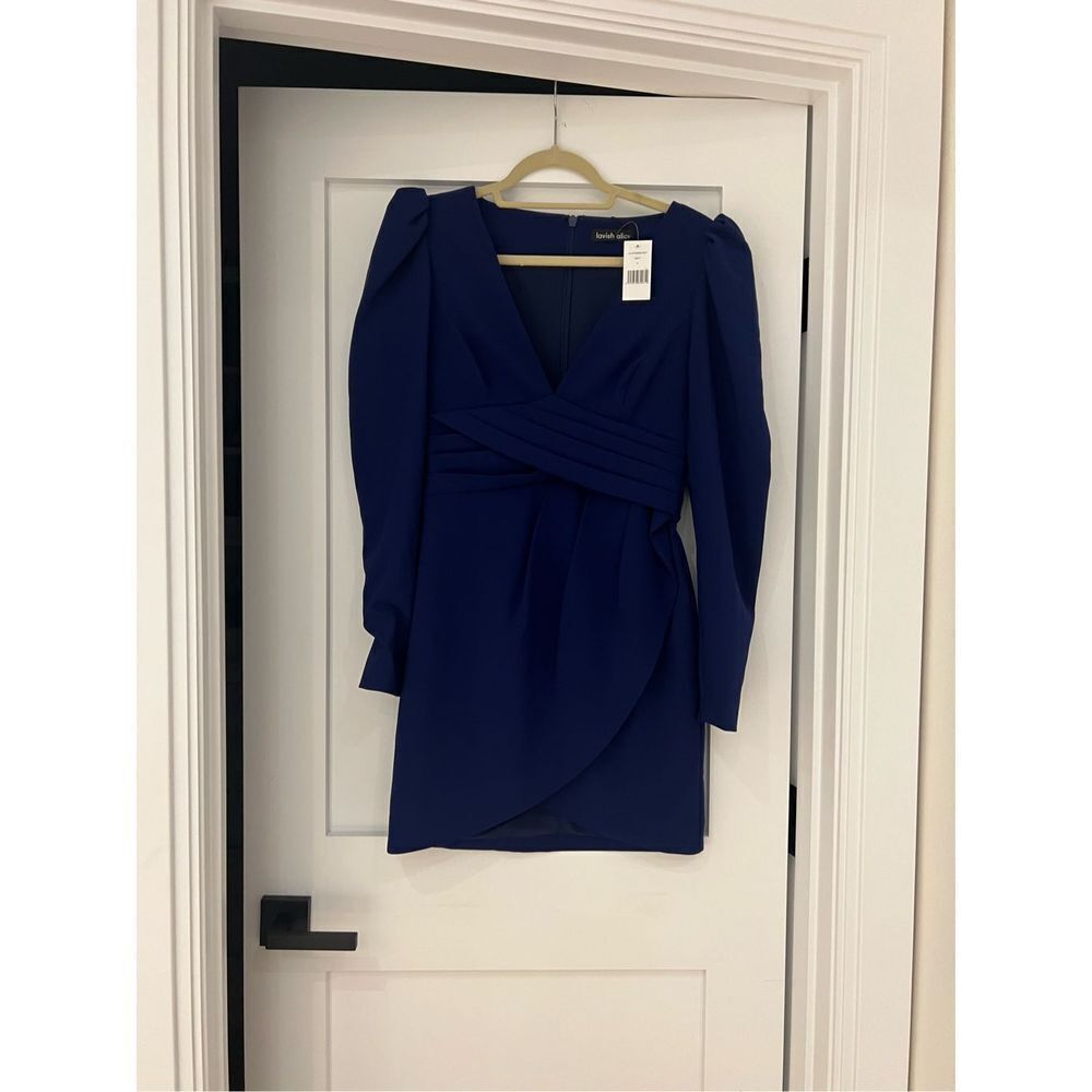 Long sleeve mini dress